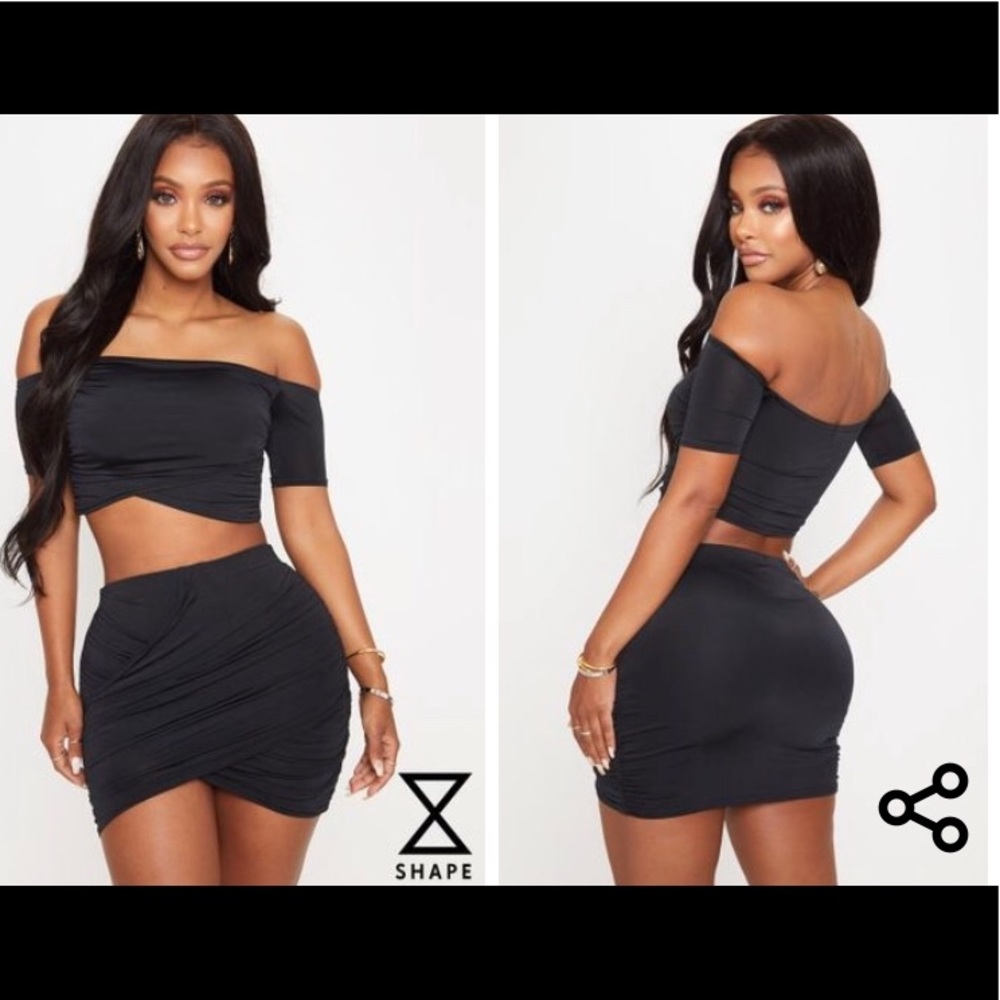 Prettylittlething Shape 2 Piece Set - image 1